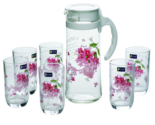 High Quality Glass Jug Set Kitchenware Kb-Jh06135