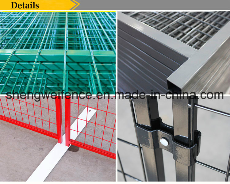 High Visibility Welded Wire Mesh Temporary Fencing