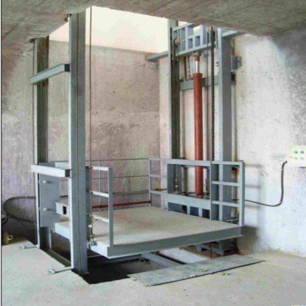 Warehouse Cargo Lift Guide Rail Goods Elevator