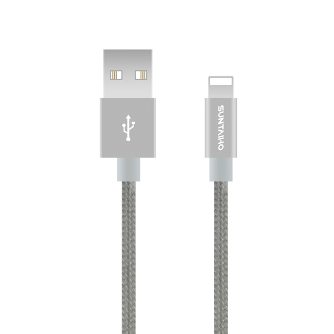 New Nylon Fast Charging 8pin USB Data Cable for iPhone