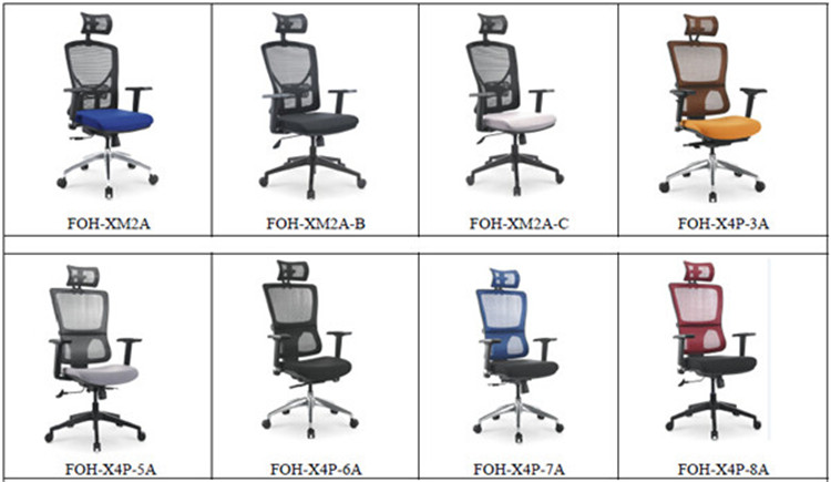 High Back Executive Office Ergonomic Mesh Chair (FOH-X4P-6A)