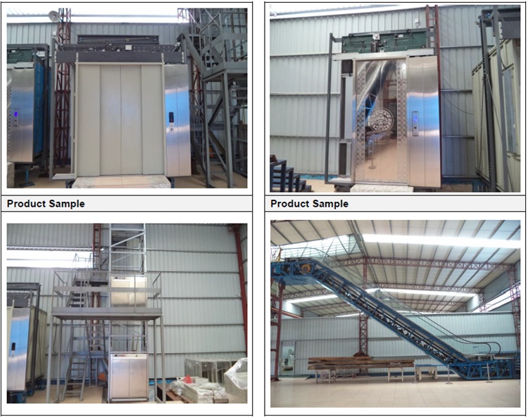 5000kg Cheap Goods Warehouse Indoor Cargo Elevator