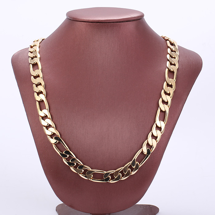 Xuping Fashion Hotsales Gold Jewelry Alloy Necklace Chain for Men --40618