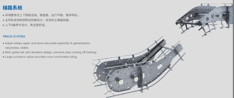 Vvvf Control Safety Escalator with 30 Degree