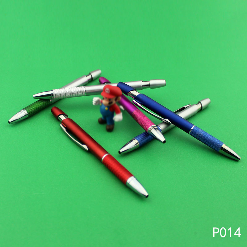 Bright Transparent Plastic Disposable Ballpoint Pen