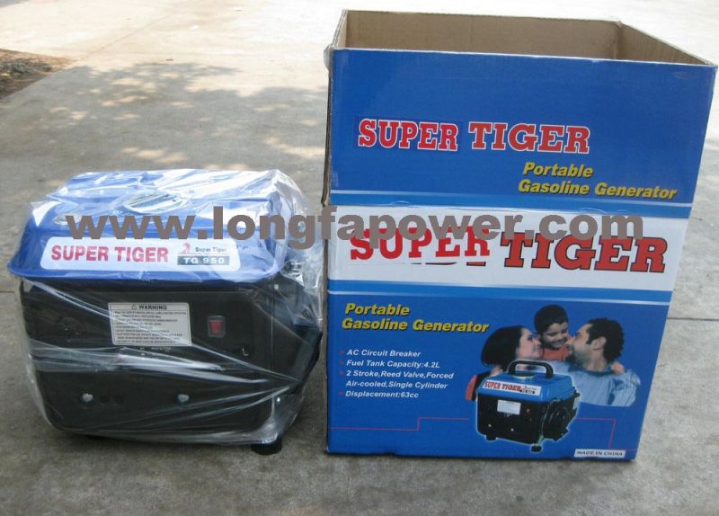 950 Home Use Portable Tiger Gasoline Generator