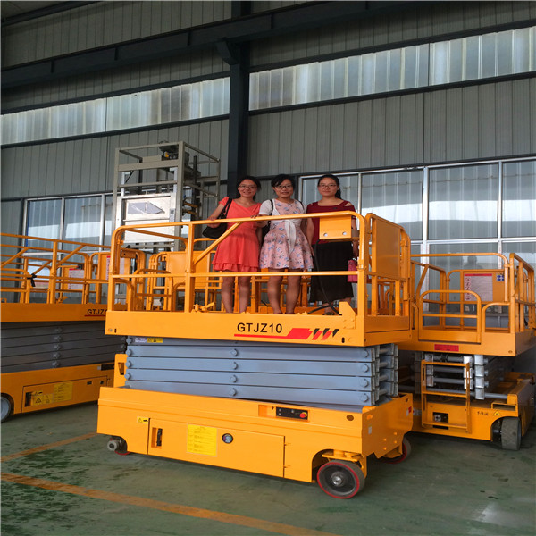 China Scissor Aerial Work Platform Price