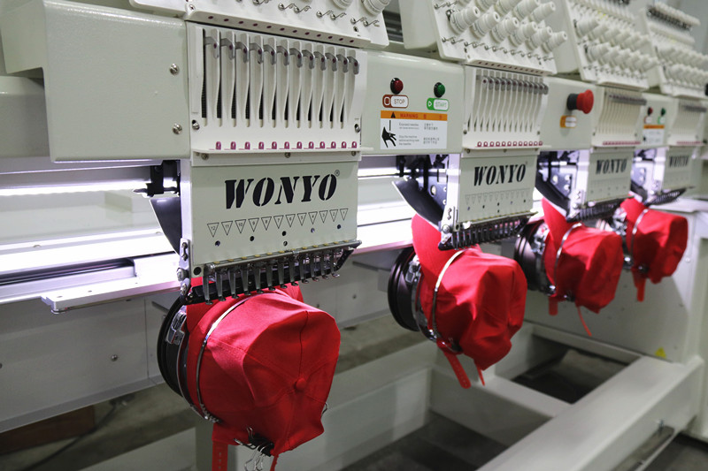 OEM 4 Head Multi-Color Computerized Commercial Embroidery Machine Price