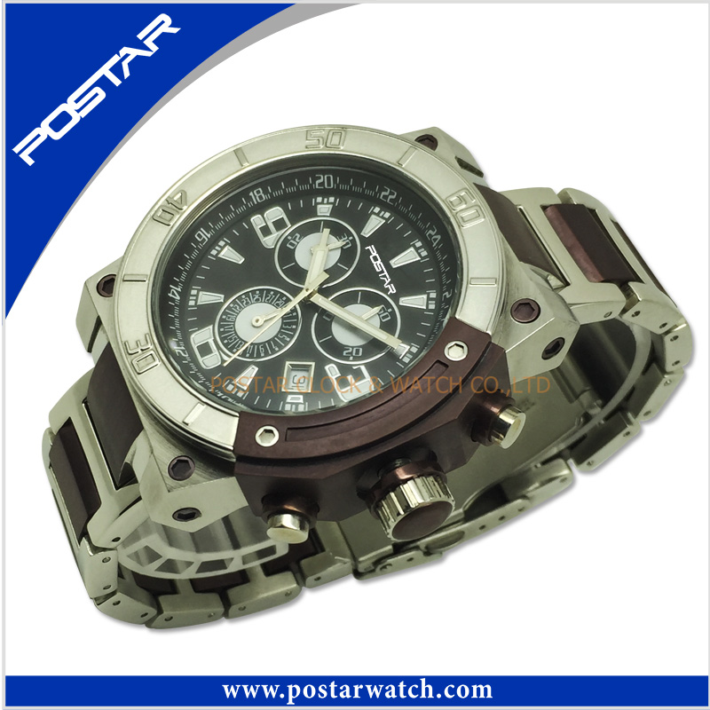 Psd-2803 Generous Mutifunction High Quality Quartz Wrist Watch