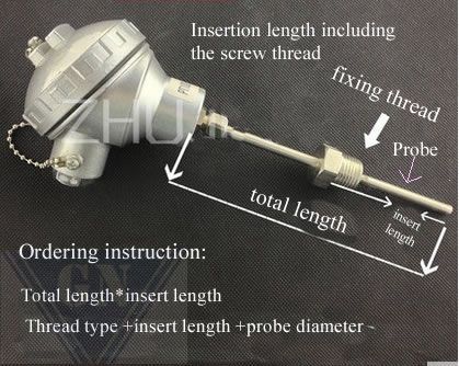 Handle Type Armored Thermocouple (CX-WRP)