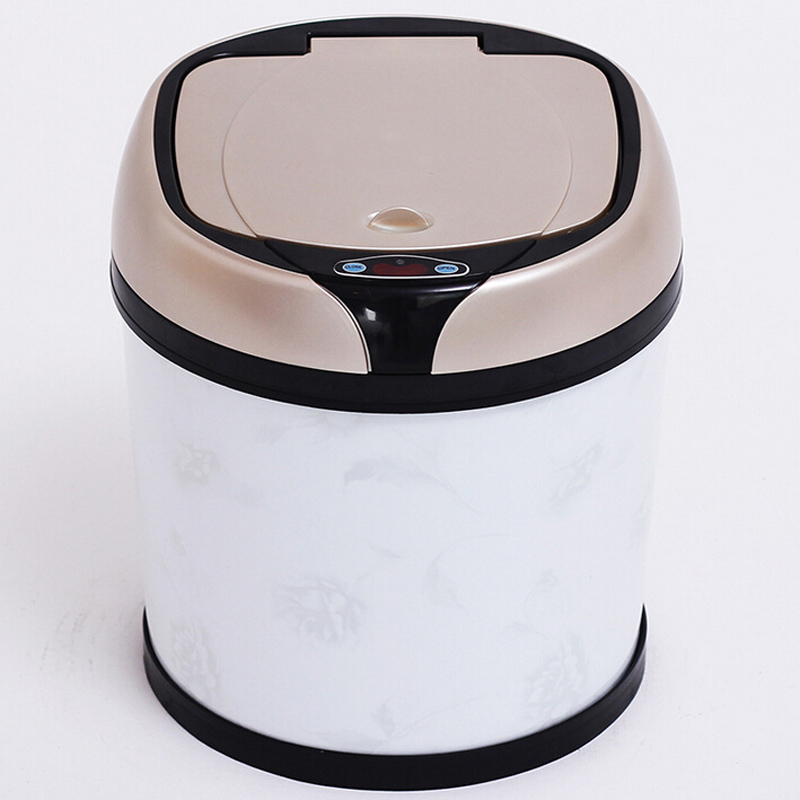 Three Colors Available Plastic Sensor Dustbin (YW008)