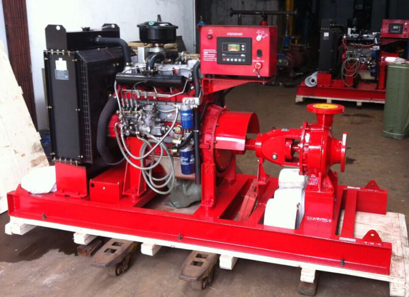 Automatic Split Case Fire Fighting Water Pump with Diesel Engine