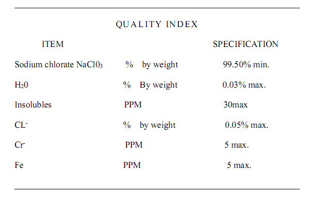 Crystal Sodium Chlorate (NaCLO3) 99.5% Min