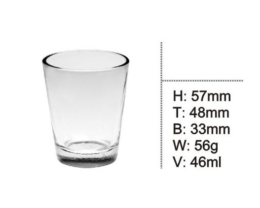 Environmentally Glass Cup for Wine Glass Tableware Kb-Hn052