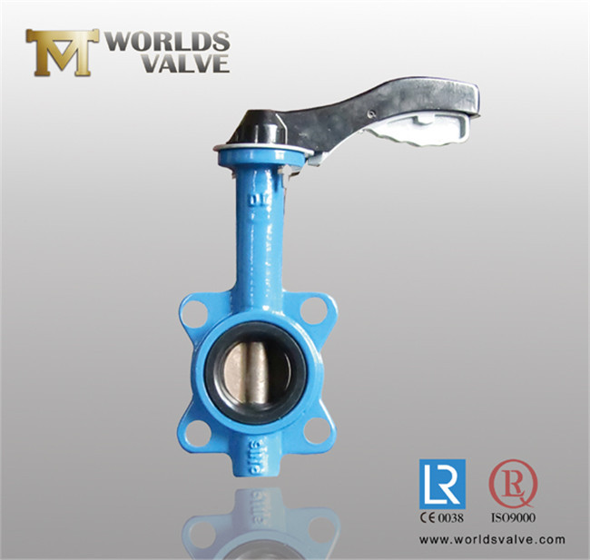 Aluminum Lever Wafer Butterfly Valve