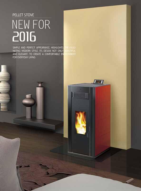 2016 New Product High Efficiency Wood Pellet Stove