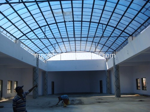 Fiberglass skylight roof panel