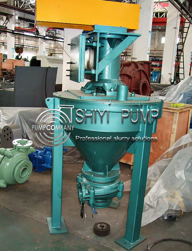 Vertical Mineral Sanding Handling Froth Pump