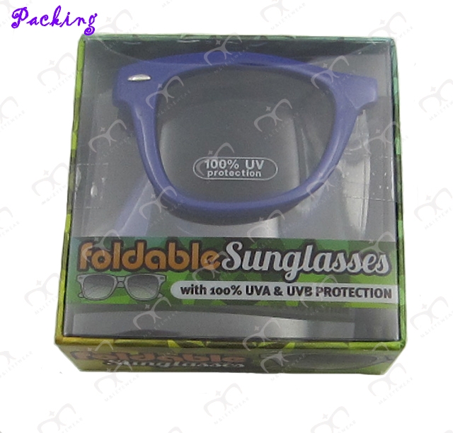 Sunglasses for Unisex with Case Foldable and Fashionable (20198)