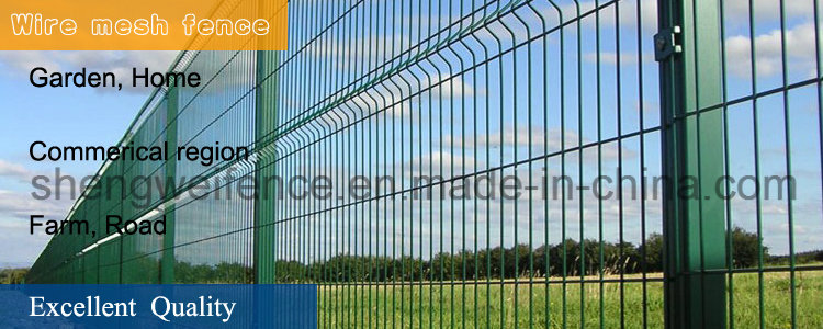 Factory Supply Wire Mesh Fence/Triangle Bends Wire Mesh Fence