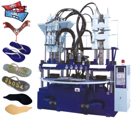 Rotary PVC Upper Injection Moulding Machine (1/2/3 Color)