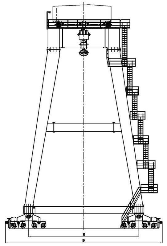 500 Ton Double Beam Gantry Crane