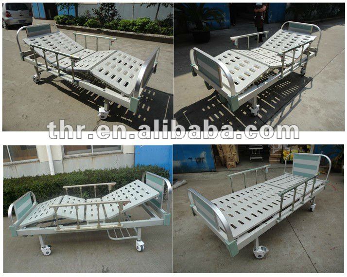 2 Crank Manual Hospital Bed