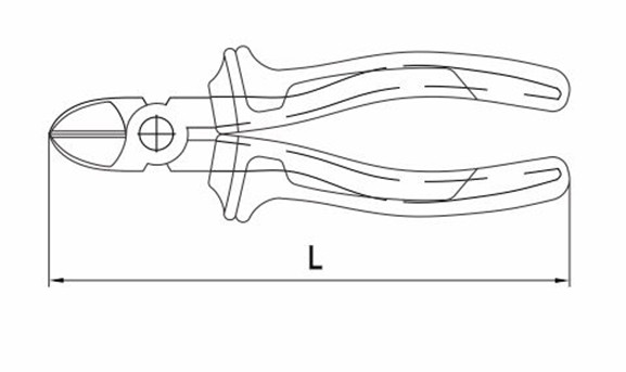 Hot Sale Drop Forged Diagonal Side Cutting Plier