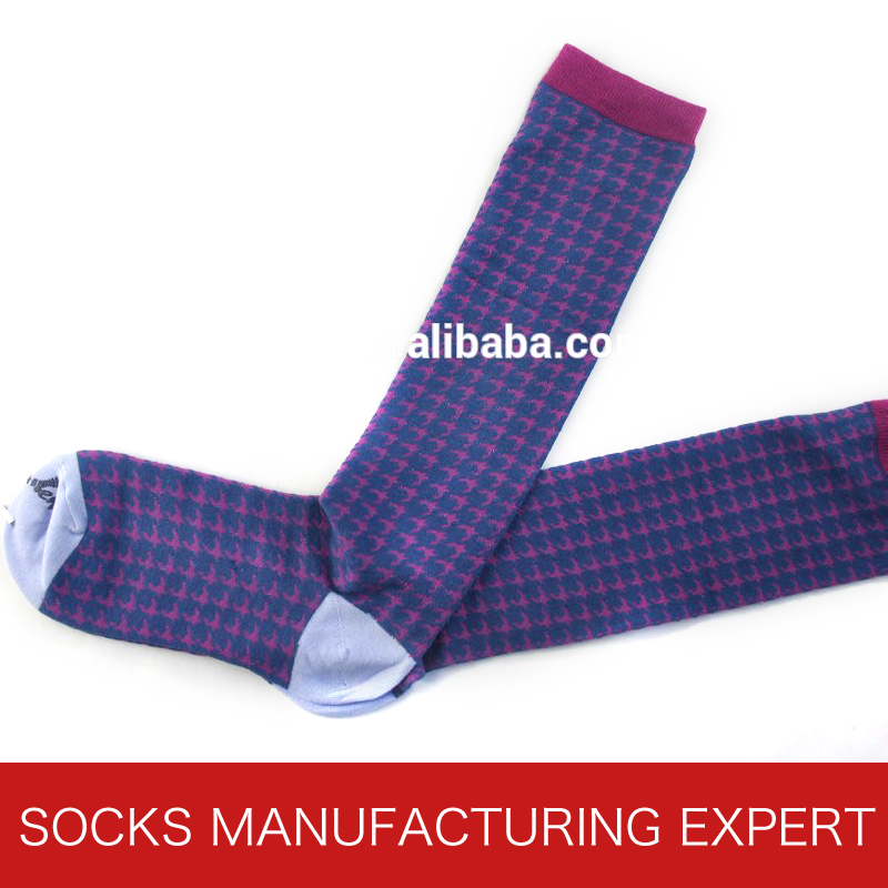 100% Cotton of Woman Coloful Tube Sock (UBM1051)