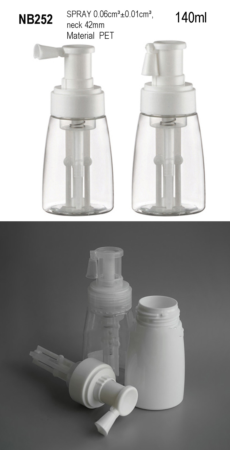 Plastic Powder Sprayer Bottle for Baby (NB252, NB253, NB254)