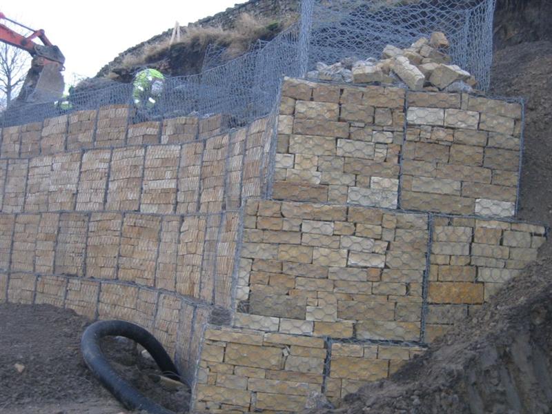 Hot Dipped Galvanized Gabion Box /Hexagonal Gabion for Dam