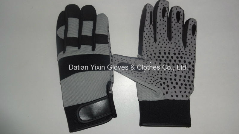 Work Glove-Safety Glove-Mechanic Glove-Gloves-Labor Glove-Synthetic Leather Glove