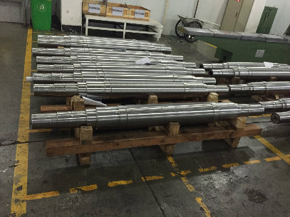 Steel Forging Shaft with Stainless Steel Material Factory