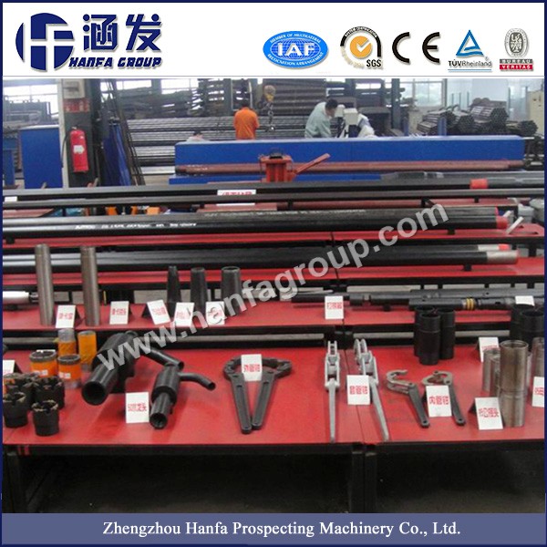 Thread Drill Bits with Rock Drilling Tools