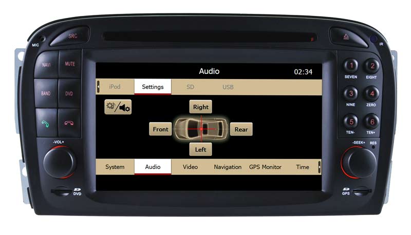 Car Video for Mercedes Benz SL R230 DVD Navigation