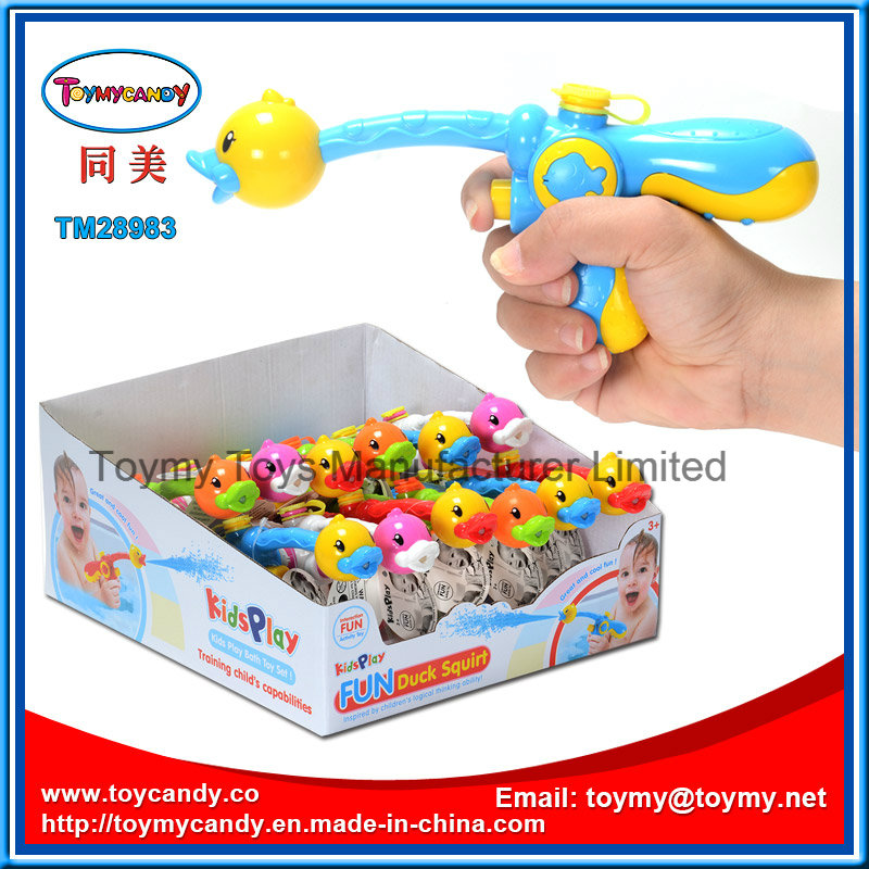 Summer Hot Sale Fuuny Cartoon Duck Bath Water Spray Toy