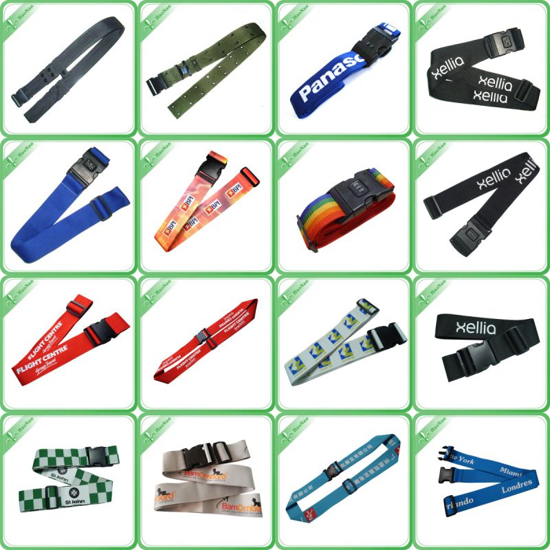 Customize Travel Fashion Luggage Belt for Promotion