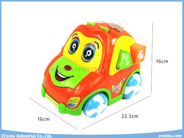 Electric Car Educational Toys with Music and Education Blocks Toys