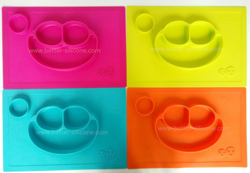 2016 fashion Toddler Dinner Silicone Mat