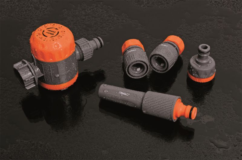 Suprior ABS Garden Hose Fitting Set with Hose Connector, Adaptor, Nozzle