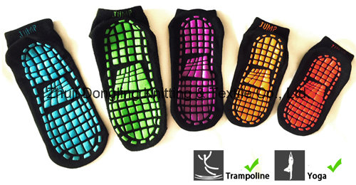 Hot Selling Non Slip Socks Yoga Socks Trampoline Socks