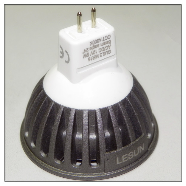 AC/DC 12V 5W Bulb Light with Gu5.3 (MR16) Base