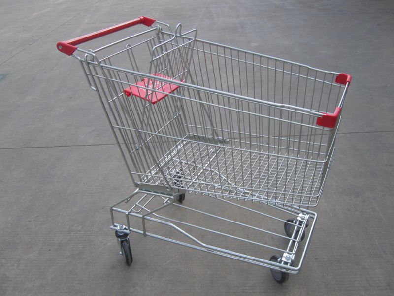 Asian Style Shopping Trolley Cart
