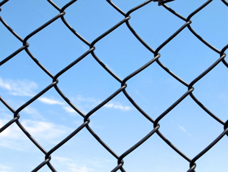 Green Color PVC Coated Chain Link Mesh (R-GHW)