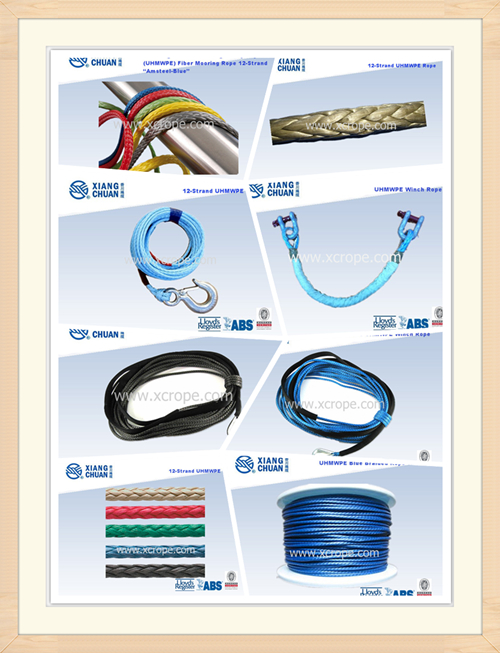 12 Strand UHMWPE Rope (Fall Prevention Device) for Lifeboats