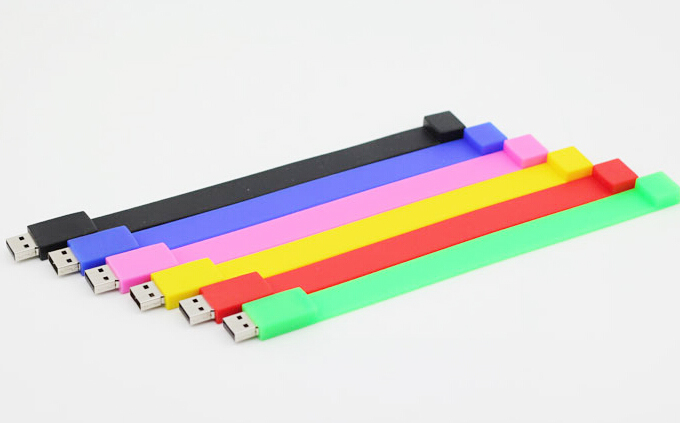 Silicone Bracelet USB Flash Drive Pen Drive