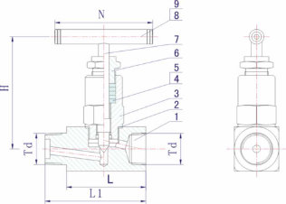 Male Thread Needle Valve (GAJ21W)