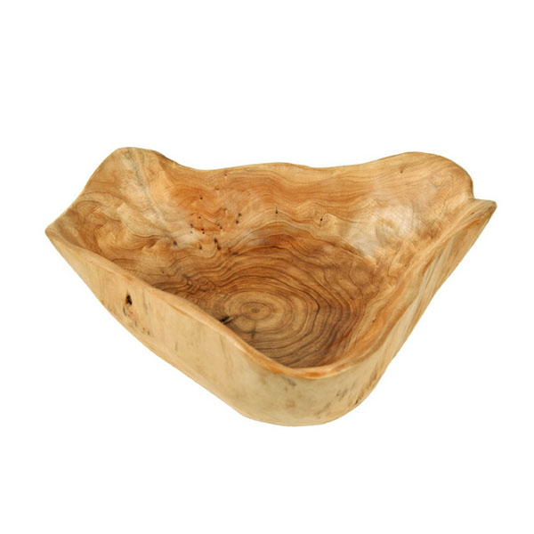 Modern High Quality Cicular Durable Wooden Bowl