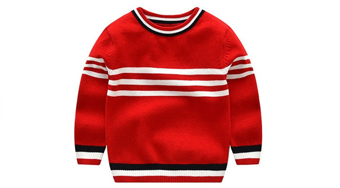 Kids Knitting Sweater, Children's Pullover