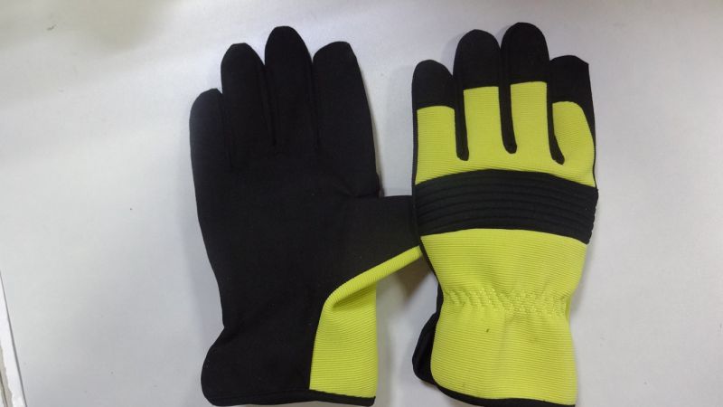 Work Glove-Safety Glove-artificial Leather Glove-Mechanic Glove-Labor Glove